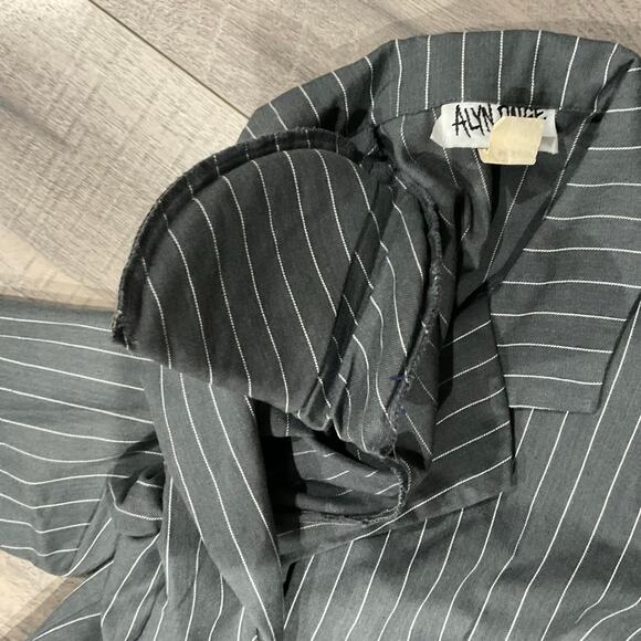 Alyn Paige pinstripe blazer dress size 5/6 - Picture 3 of 12